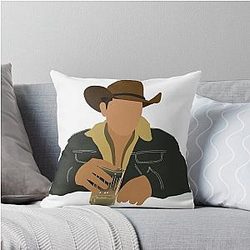 Jon Pardi Throw Pillow