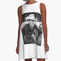 Jon Pardi tour A-line Dress