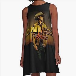 JON PARDI Essential A-Line Dress
