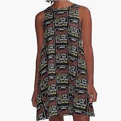 Jon Pardi Merch A-Line Dress