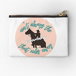 Ain't Always the Cowboy - Jon Pardi Zipper Pouch