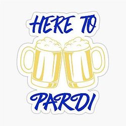 Here Party Jon Pardi Country Sticker