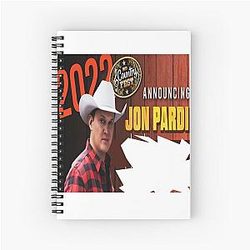 Spiral Notebook by Jon Pardi