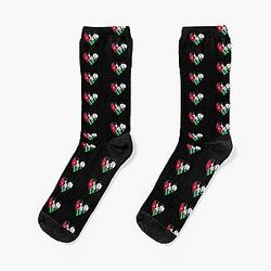 Jordanian Flag Heart Jordan Lover Socks