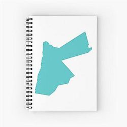 Jordan Love Teal Spiral Notebook