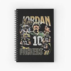 Jordan Love Spiral Notebook