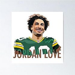 10 Jordan Love - Green Bay Poster