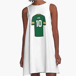 Jordan Love NFL Jersey A-Line Dress