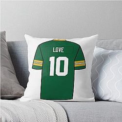 Jordan Love Jersey Pillow