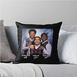 Matthew Jordan Love Micah Parsons Football Throw Pillow