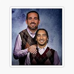 Jordan Love Matt LaFleur Football Sticker