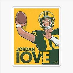 Jordan Love Sticker