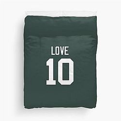 Jordan Love Packers Duvet Cover