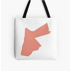 Jordan Love Peach Over Print Tote Bag