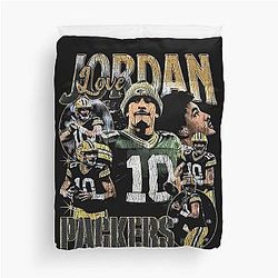Jordan Love Duvet Cover