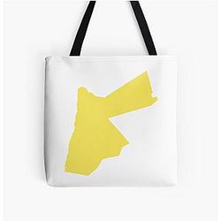 Jordan Love in Lemon Print Tote Bag