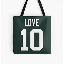 Jordan Love (Packers) All Over Print Tote Bag