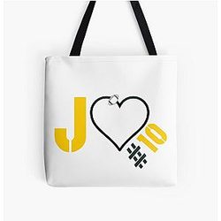 Jordan Love - QB1 Green Bay Packers All Over Print Tote Bag