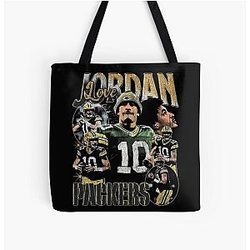 Jordan Love All Over Print Tote Bag