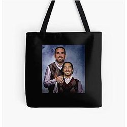 Jordan Love Matt LaFleur Football All Over Print Tote Bag