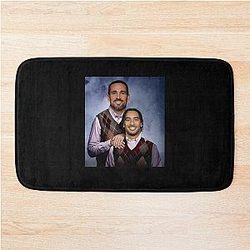 Jordan Love Matt LaFleur Football Bathroom Mat