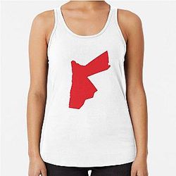 Jordan Love in Red Racerback Tank Top