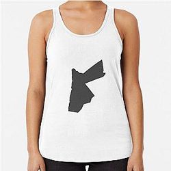 Jordan Love in Charcoal Racerback Tank