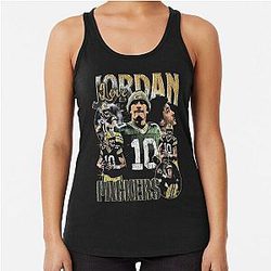 Jordan Love 10 Racer Tank Top