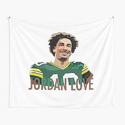 Jordan Love Green Bay Tapestry