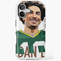 10 Jordan Love Green Bay iPhone Tough Case