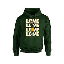 Green Bay Jordan Love Hooded Sweatshirt