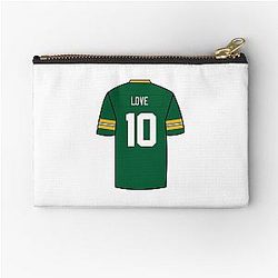 Jordan Love jersey zipper pouch