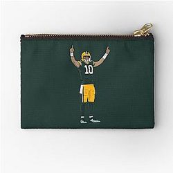 Jordan Love Celebrating Zipper Pouch -> Jordan Love Celebrating Pocket