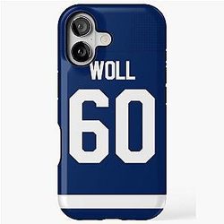 Toronto Maple Leafs Joseph Woll Home Phone Case iPhone Tough Case