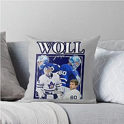 Joseph Woll Retro Design Throw Pillow
