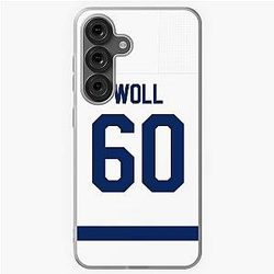 Toronto Maple Leafs Joseph Woll Away Jersey Phone Case Samsung Galaxy Case