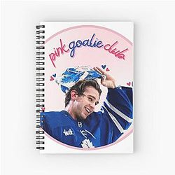 The Chappell Collection Joseph Woll Pink Goalie Club Sticker Notebook
