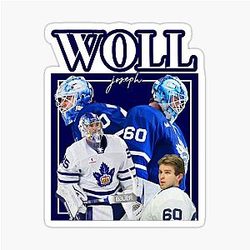 Joseph Woll retro design Sticker