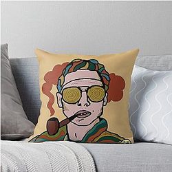 Reggae Sleeveless Top Throw Pillow