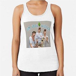 Sim Josh Kiszka Racerback Tank Top