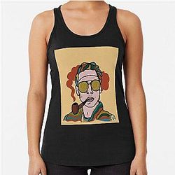 Reggae Josh Sleeveless Racerback Tank Top