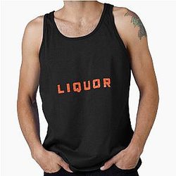 Jpeg mafia Offline Liquor Aesthetic Hip Hop Black Tank Top