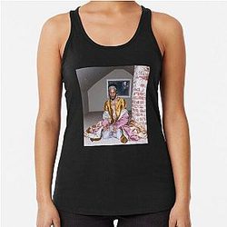 JPEGMAFIA All My Heroes Are Cornballs Album Cover Racerback Tank Top