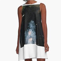 JPEGMAFIA LP 1 Album Cover A-Lined Dress