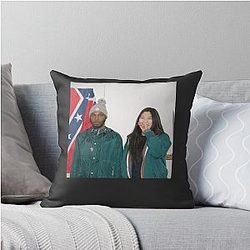 jpegmafia Black Ben Carson Throw Pillow