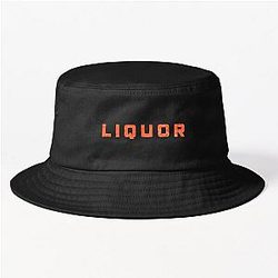 Jpegmafia Offline Liquor Aesthetic Hip Hop Black Bucket Hat