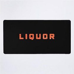 Jpeg Mafia Offline Liquor Aesthetic Hip Hop Black Desk Mat