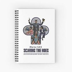 JPEGMafia and Danny Brown Scaring the Hoes. Spiral Notebook