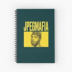 Senne JPEGMAFIA tour 2022 Spiral Notebook
