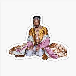 JPEGMAFIA - All My Hero are Cornballs Sticker